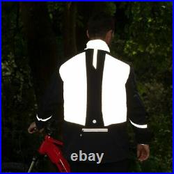 Proviz REFLECT360 Platinum Men's Reflective Windproof E-Bike Jacket Hi Vis