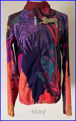 Q35.5 Y R2 Long Sleeve Cycling Jersey Jacket AWF Zip Reflective Mens Size 2XL