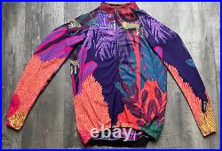 Q35.5 Y R2 Long Sleeve Cycling Jersey Jacket AWF Zip Reflective Mens Size 2XL