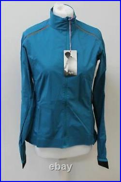 RAPHA Ladies Blue Long Sleeve Collared Classic Wind Jacket II Size M BNWT