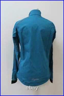 RAPHA Ladies Blue Long Sleeve Collared Classic Wind Jacket II Size M BNWT