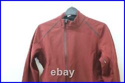 RAPHA Ladies Classic Winter Dark Red Long Sleeve Zip Cycling Jacket XS NEW