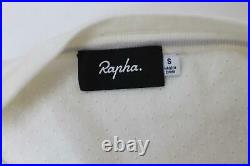 RAPHA Ladies Merino Crew Knit Long Sleeve Cycling Top Jumper White S NEW