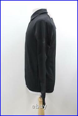 RAPHA Men's Black Long Sleeves Hidden Placket Softshell Overshirt S BNWT