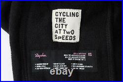 RAPHA Men's Black Merino Wool Long Sleeve Crew Neck Cycling Sweatshirt XS BNWT
