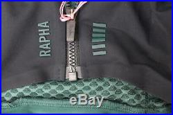 RAPHA Men's Green Pro Team Long Sleeve Colourburn Thermal Jersey Size XL BNWT