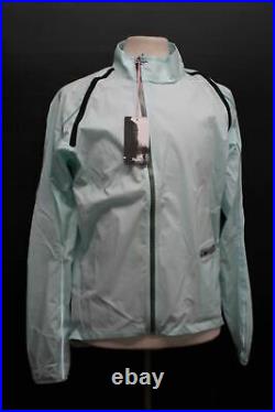 RAPHA Men's Light Blue Long Sleeve Collared Cycling Classic Wind Jacket XXL NEW