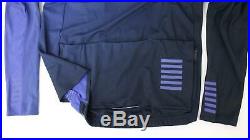 RAPHA Men's Navy Blue Pro Team Long Sleeve Colourburn Thermal Jersey S BNWT