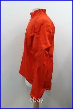 RAPHA Men's Orange Long Sleeves Hardshell Zip-Up Cycling Jacket XXL BNWT