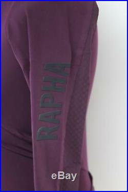 RAPHA Men's Plum Purple Pro Team Long Sleeve Aero Cycling Jersey XXL BNWT