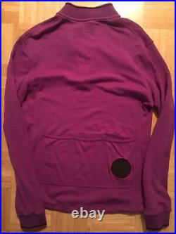 RAPHA PAUL SMITH Cycling Long Sleeve Jersey Mens 100% Merino Purple Pink Large L