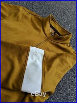 RARE Rapha Old Gold Marco Pantani Long Sleeve Jersey, large