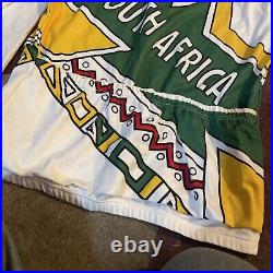 Race Worn South Africa National Team Cycling Jersey