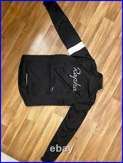 Rapha Black Long Sleeve Winter Cycling Jersey Size M