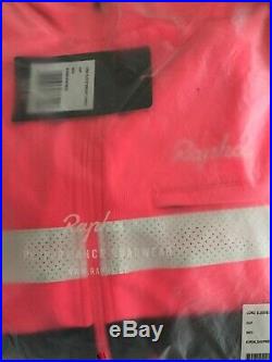 Rapha Brevet Long Sleeve Jersey Hi-Viz Pink BNWT Size M