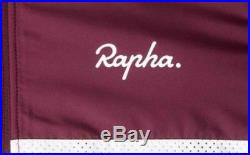 Rapha Brevet Long Sleeve Windblock Jersey Burgundy XL BNWT