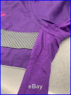 Rapha Brevet Long Sleeve Windblock Jersey dark Purple Medium Brand New With Tag