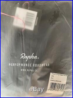 Rapha Brevet Windblock Long Sleeve Jersey Navy Size Large, Brand New With Tags