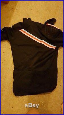 Rapha CX Focus Cyclocross Long Sleeve Merino Cycling Jersey Med Mint Condition