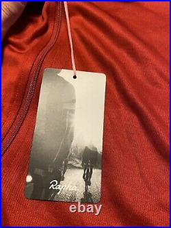 Rapha Classic Long Sleeve Cycling Jersey NWT Size 2XL Red Classic Zip Racing