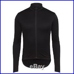 Rapha Classic Long Sleeve Jersey Black Medium M Cycling RCC Sportwool BRAND NEW