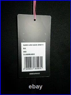 Rapha Classic Long Sleeve Jersey II Black, Medium Size