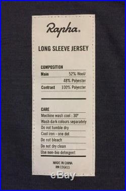Rapha Classic Long Sleeve Jersey Very Rare Ombre Blue BNWT Size M