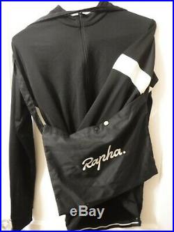 Rapha Classic Long Sleeve Jersey With Upside Down Logo Musette Bag W Pin XL