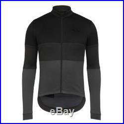Rapha Classic Long Sleeve Tricolour Jersey BNWT Size XXL in Black/Grey