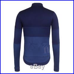 Rapha Classic Long Sleeve Tricolour Jersey Navy Blue Size Medium BNWT
