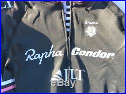 Rapha Condor Pro Team Long Sleeve Extra Large Jersey Black JimmyMac Team Issue