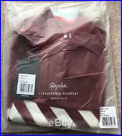 Rapha Davis Phinney Long Sleeved Jersey Red Size Medium BNWT RARE