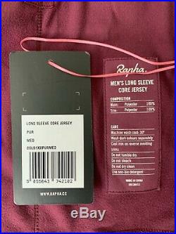 Rapha Kit Medium Core Long Sleeve Jersey and Bib Shorts