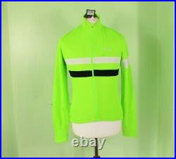 Rapha Long Sleeve Brevet Jersey Merino Wool & Polyester Green Medium