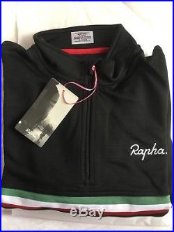 Rapha Long Sleeve Country Jersey'Italy' L/S Colour Black Size XXL BNWT