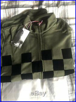 Rapha Long Sleeve Jersey And Matching Wind Check Gilet Classic Checkered Front