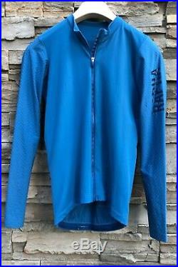 Rapha Long Sleeve Pro Team Aero Jersey In Superb Condition Lake Blue Med