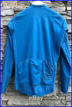 Rapha Long Sleeve Pro Team Aero Jersey In Superb Condition Lake Blue Med