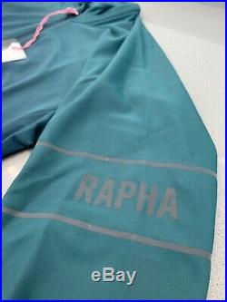 Rapha Long Sleeve Thermal Jersey Colourburn Medium Dark Green Black New With Tag