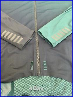 Rapha Long Sleeve Thermal Jersey Colourburn Medium Dark Green Black New With Tag