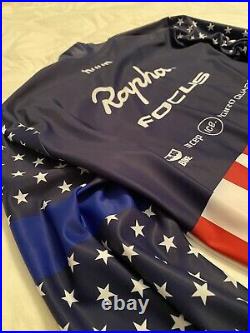 Rapha Long Sleeve USA National Championship Jersey XL Cyclocross