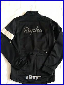 Rapha Long Sleeve Wind-block Training Cycling Jersey Black Size Large RRP £220