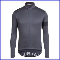 Rapha Long Sleeved Cycling Jersey Grey Size Medium BNWT