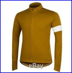 Rapha Long Sleeved Jersey Old Gold Size Medium BNWT Rare Colourway