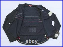 Rapha Men's Brevet Long-Sleeve Windblock Jersey Jacket KT4 Navy Large NWT