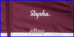 Rapha Men's Cycling Jersey Brevet Windblock XL Long Sleeve Burgundy RCC NEW