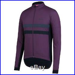 Rapha Men's Cycling Jersey Brevet Windblock XS M Purple RCC Long Sleeve