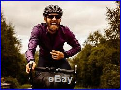 Rapha Men's Cycling Jersey Brevet Windblock XS M Purple RCC Long Sleeve