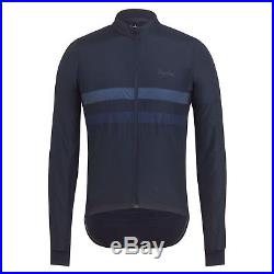 Rapha Men's Cycling Jersey Brevet Windblock XS S M L XL Long Sleeve Blue RCC NEW