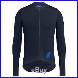 Rapha Men's Cycling Jersey Long Sleeve Aero XXL Pro Team RCC Navy Blue New RARE
